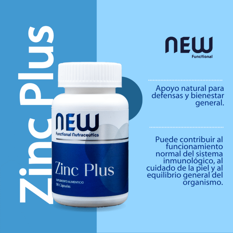 ZINC PLUS 15 mg 90 caps NEW