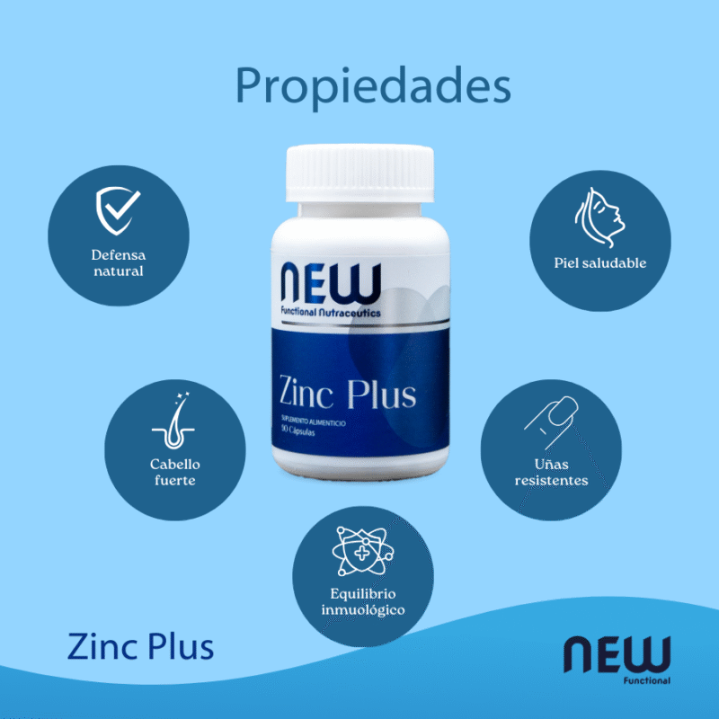 ZINC PLUS 15 mg 90 caps NEW