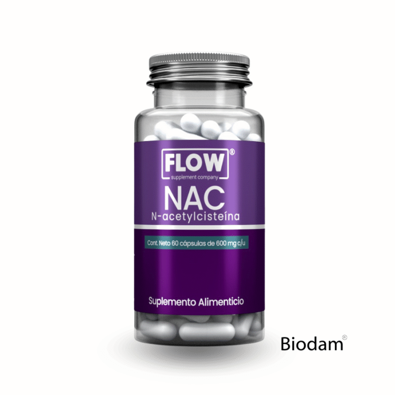 NAC 600 mg 60 caps FLOW