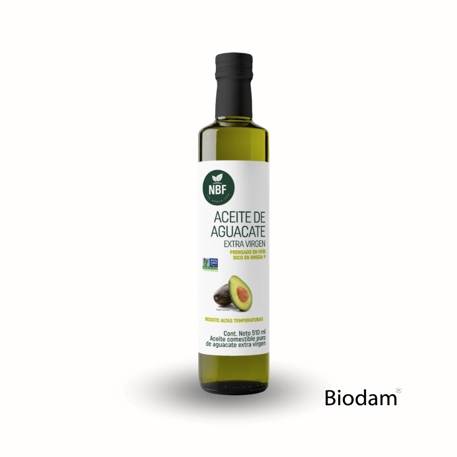 ACEITE DE AGUACATE EXTRA VIRGEN, NBF 260 ML.