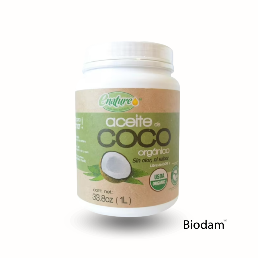 ACEITE DE COCO SIN OLOR , NI SABOR 1L ENATURE