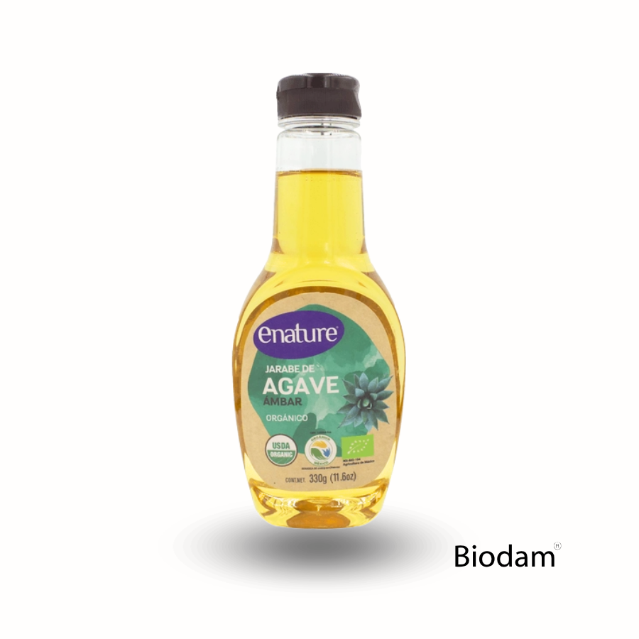JARABE DE AGAVE AMBAR 330GR ENATURE