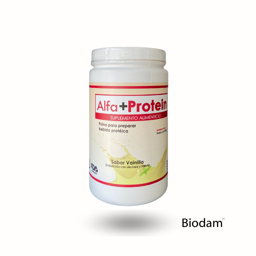 ALFA + PROTEIN 500 G VAINILLA