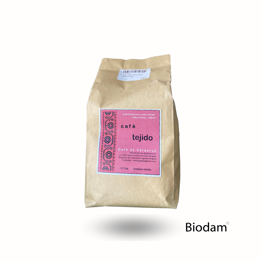 CAFE TEJIDO ESPECIALIDAD, MOLIDO 500G.