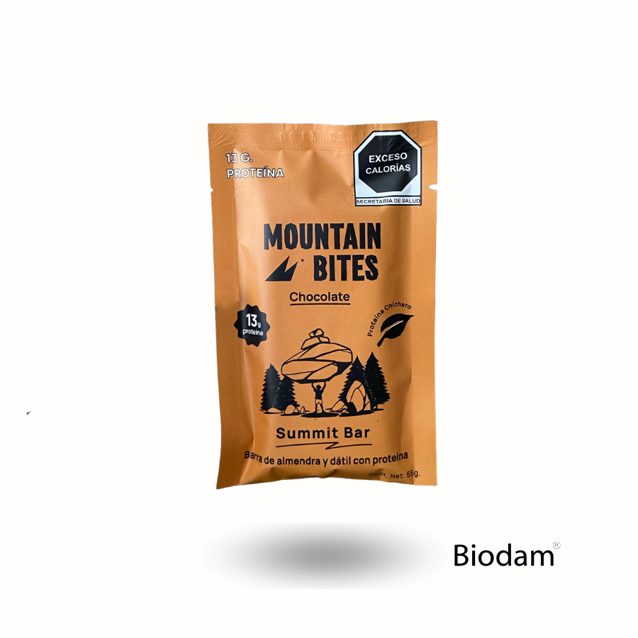 MOUNTAIN BITES BARRAS PROTEINA, MAS NATURAL MAS SANO