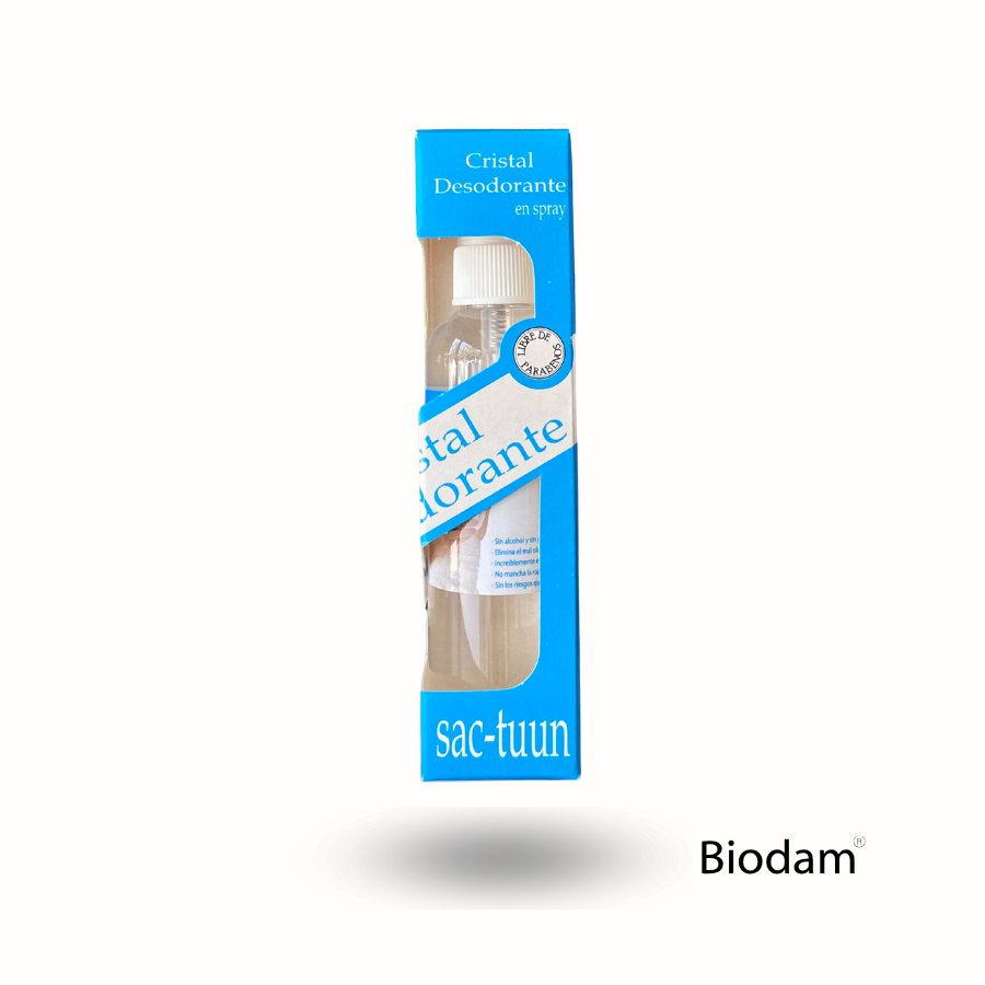 DESODORANTE CRISTAL SPRAY 120 ML SAC-TUUN